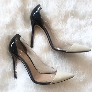 Gianvito Rossi Plexi Pump Heels  38